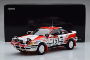 Toyota Celica GT-Four ST165 #3 B. Waldegard / F. Gallagher Winner Safari Rally 1990 Kyosho 1:18 08961A メタル - 画像 12/12