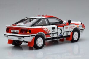 Toyota Celica GT-Four ST165 #3 B. Waldegard / F. Gallagher Winner Safari Rally 1990 Kyosho 1:18 08961A メタル - 画像 3/12