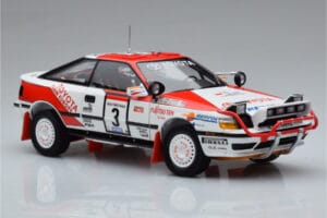 Toyota Celica GT-Four ST165 #3 B. Waldegard / F. Gallagher Winner Safari Rally 1990 Kyosho 1:18 08961A メタル - 画像 5/12