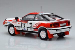 Toyota Celica GT-Four ST165 #3 B. Waldegard / F. Gallagher Winner Safari Rally 1990 Kyosho 1:18 08961A メタル - 画像 6/12