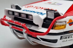 Toyota Celica GT-Four ST165 #3 B. Waldegard / F. Gallagher Winner Safari Rally 1990 Kyosho 1:18 08961A メタル - 画像 10/12