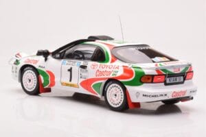 Toyota Celica Turbo 4WD ST185 #1 J. Kankkunen / J. Piironen Safari Rally 1993 IXO 1:18 18RMC150A メタル - 画像 5/6