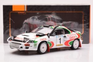Toyota Celica Turbo 4WD ST185 #1 J. Kankkunen / J. Piironen Safari Rally 1993 IXO 1:18 18RMC150A メタル - 画像 6/6