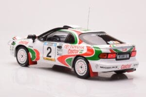 Toyota Celica Turbo 4WD ST185 #2 M. Alén / I. Kivimäki Safari Rally 1993 IXO 1:18 18RMC150B メタル - 画像 5/6