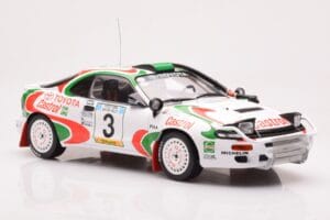 Toyota Celica Turbo 4WD ST185 #3 I. Duncan / R. Virtanen Safari Rally 1994 IXO 1:18 18RMC150C メタル - 画像 4/6