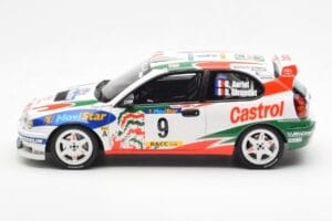 Toyota Corolla WRC #9 D. Auriol / D. Giraudet Rally Catalunya 1998 Otto 1:18 OT1102 レジン - 画像 3/6