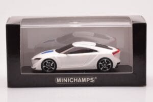 Toyota FT-HS ホワイト Minichamps 1:43 400166720 メタル - 画像 4/4