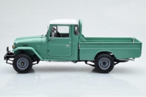 Toyota Land Cruiser 40 4x4 Pickup グリーン Kyosho 1:18 08958FG メタル - 画像 5/8