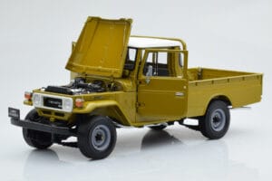 Toyota Land Cruiser 40 4x4 Pickup オリーブ Kyosho 1:18 08958K メタル - 画像 2/8