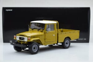 Toyota Land Cruiser 40 4x4 Pickup オリーブ Kyosho 1:18 08958K メタル - 画像 8/8
