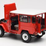 Toyota Land Cruiser FJ40 Van レッド Kyosho 1:18 - image 5 of 8