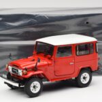 Toyota Land Cruiser FJ40 Van レッド Kyosho 1:18 - image 8 of 8