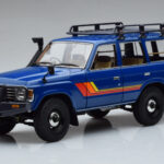 Toyota Land Cruiser 60 ブルー オプションパーツ付き Kyosho 1:18