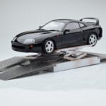 Toyota Supra A80 ブラック LCD 1:18 - image 6 of 7