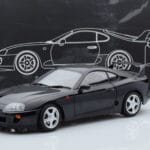 Toyota Supra A80 ブラック LCD 1:18 - image 7 of 7
