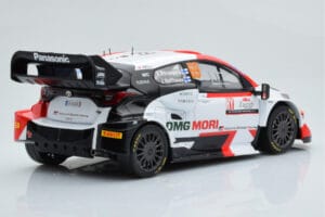 Toyota GR Yaris Rally1 #69 K. Rovanpera / J. Halttunen Rally Croatia 2022 IXO 1:18 18RMC151A メタル - 画像 2/6