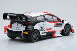 Toyota GR Yaris Rally1 #1 S. Ogier / B. Veillas Rally Monte Carlo 2022 IXO 1:18 18RMC151B メタル - 画像 2/6