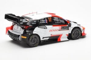 Toyota GR Yaris Rally1 #17 S. Ogier / B. Veillas Rally Monte Carlo 2023 IXO 1:18 18RMC152A メタル - 画像 2/6