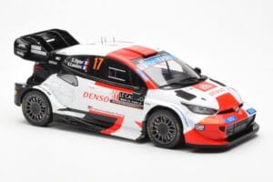 Toyota GR Yaris Rally1 #17 S. Ogier / B. Veillas Rally Monte Carlo 2023 IXO 1:18 18RMC152A メタル - 画像 4/6