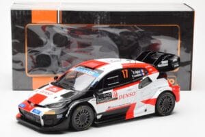 Toyota GR Yaris Rally1 #17 S. Ogier / B. Veillas Rally Monte Carlo 2023 IXO 1:18 18RMC152A メタル - 画像 6/6