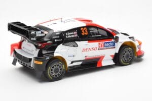 Toyota GR Yaris Rally1 #33 E. Evans / S. Martin Rally Finland 2023 IXO 1:18 18RMC174A メタル - 画像 2/6