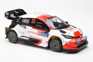 Toyota GR Yaris Rally1 #33 E. Evans / S. Martin Rally Finland 2023 IXO 1:18 18RMC174A メタル - 画像 4/6