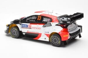 Toyota GR Yaris Rally1 #33 E. Evans / S. Martin Rally Finland 2023 IXO 1:18 18RMC174A メタル - 画像 5/6