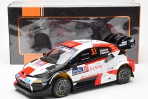 Toyota GR Yaris Rally1 #33 E. Evans / S. Martin Rally Finland 2023 IXO 1:18 18RMC174A メタル - 画像 6/6