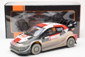 Toyota GR Yaris Rally1 #69 K. Rovanpera / J. Halttunen Safari Rally Kenya 2023 Dirty Version IXO 1:18 18RMC173B メタル - 画像 6/6