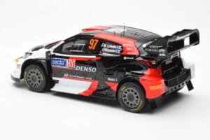 Toyota GR Yaris Rally1 #97 J-M. Latvala / J. Hanninen Rally Finland 2023 IXO 1:18 18RMC174B メタル - 画像 5/6