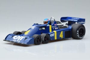 Tyrrell P34 Elf #4 P. Depailler Sweden GP 1976 MCG 1:18 MCG18615F メタル