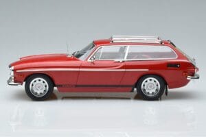 Volvo 1800 ES レッド Norev 1:18 188723 メタル - 画像 4/7