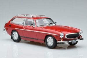Volvo 1800 ES レッド Norev 1:18 188723 メタル - 画像 5/7