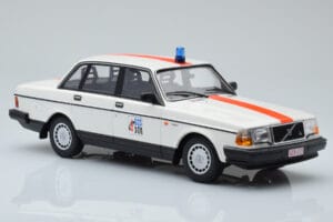 Volvo 240 GL ポリス ベルギー Minichamps 1:18 155171492 メタル - 画像 4/6