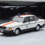 Volvo 240 GL ポリス ベルギー Minichamps 1:18 - image 6 of 6