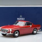 Volvo P1800 レッド Norev 1:18 188700 メタル - image 6 of 6