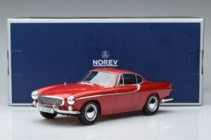 Volvo P1800 レッド Norev 1:18 188700 メタル - 画像 6/6