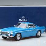 Volvo P1800 S ブルー Norev 1:18 188702 メタル - image 6 of 6