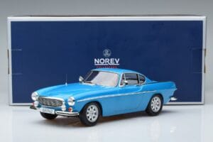 Volvo P1800 S ブルー Norev 1:18 188702 メタル - 画像 6/6