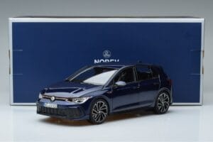 Volkswagen Golf GTI Mk8 ブルー Norev 1:18 188594 メタル - 画像 7/7
