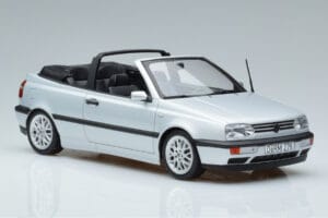 Volkswagen Golf Mk3 カブリオレ シルバー Norev 1:18 188468 メタル - 画像 4/6