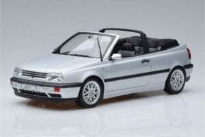 Volkswagen Golf Mk3 カブリオレ シルバー Norev 1:18 188468 メタル