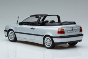 Volkswagen Golf Mk3 カブリオレ シルバー Norev 1:18 188468 メタル - 画像 5/6