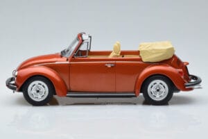 Volkswagen Beetle 1303 カブリオレ オレンジ Norev 1:18 188526 メタル - 画像 3/6