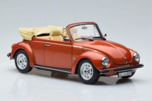 Volkswagen Beetle 1303 カブリオレ オレンジ Norev 1:18 188526 メタル - 画像 4/6