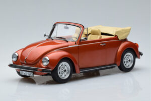 Volkswagen Beetle 1303 カブリオレ オレンジ Norev 1:18