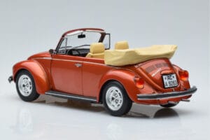 Volkswagen Beetle 1303 カブリオレ オレンジ Norev 1:18 188526 メタル - 画像 5/6