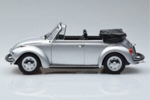 Volkswagen Beetle 1303 カブリオレ シルバー Norev 1:18 188530 メタル - 画像 3/6