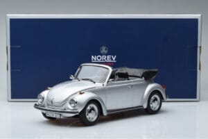 Volkswagen Beetle 1303 カブリオレ シルバー Norev 1:18 188530 メタル - 画像 6/6
