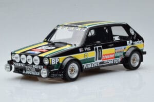Volkswagen LT35 + Golf 1 GTI Group 2 Black Otto 1:18 OT353 レジン - 画像 5/6